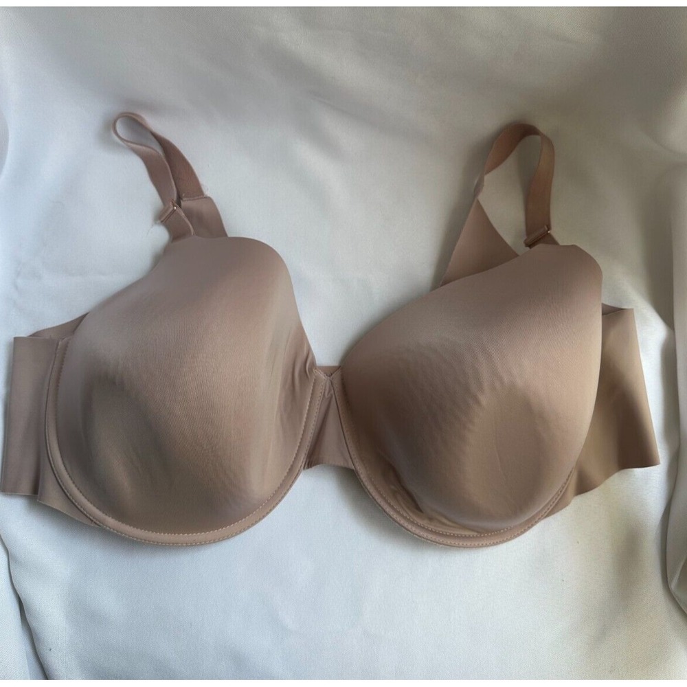 SOMA Womens Vanishing 360 Perfect Coverage Underwire Bra Size 44DD Tan